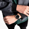 Orologio CK CALVIN KLEIN uomo Fraternity data pelle nero