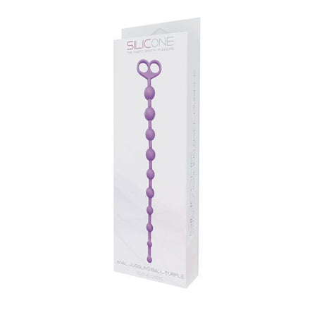Anal Beads palline anali in silicone viola Juggling Ball Purple