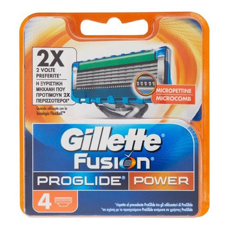 Lamette rasoio Braun Ricarica Fusion Proglide Power pezzi 4