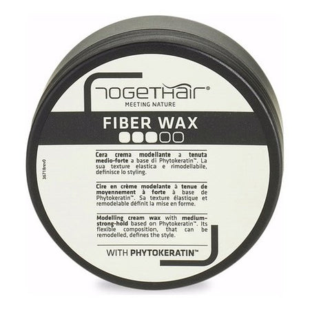 Fiber wax cera crema modellante a tenuta medio-forte 100 ml Togethair