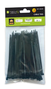 Fascette Fermacavi Autobloccanti 100x2,5mm in Nylon 100pz Nero