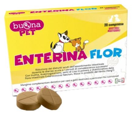 Enterina Flor 20 compresse cani gatti