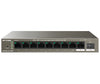 Switch 9GE +1SFP con PoE 8 porte Gestito da Cloud, G2210P-8-102W