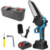 Mini Elettrosega Doppia Batteria 26v 2,5ah Motosega Elettrica Lama 6 Fai da te/Attrezzi elettrici da giardinaggio/Utensili elettrici da giardino/Motoseghe Trade Shop italia - Napoli, Commerciovirtuoso.it