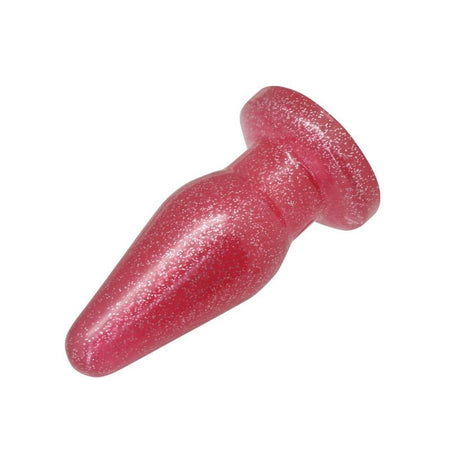 Dildo plug anale Timeless Glitter Plug Rosa L 13,6 cm