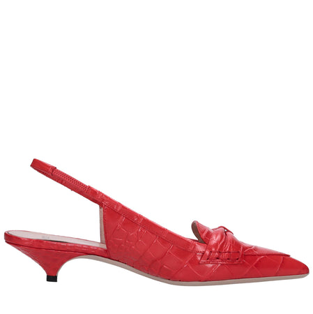 NÃâ€šÂ°21 Scarpe con Tacco Rosso da donna