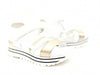 LIU JO MAXI WONDER Sandalo sportivo donna bianco con strappo