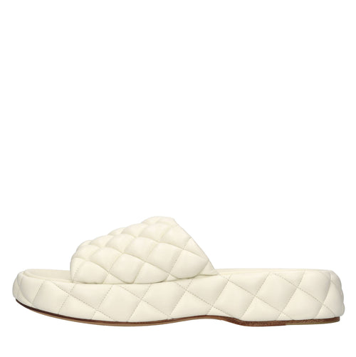 Bottega Veneta Sandali Bianco da donna