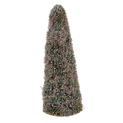 Cono muschio decorativo Wild per villaggio di Natale e presepe