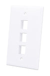 Placca Porta Frutti 3 Posti Mod.503 Bianco