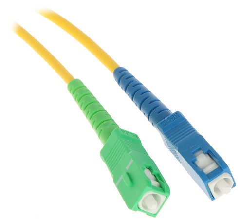 Cavo in Fibra Ottica FTTH Monomodale SC-APC/LC-UPC OS2 9/125 Simplex 3 metri
