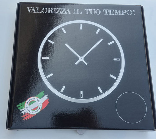 OROLOGIO DA PARETE DIAM. 30 EFFETTO MARMO REGALO FESTA DELLA MAMMA DELLA DONNA