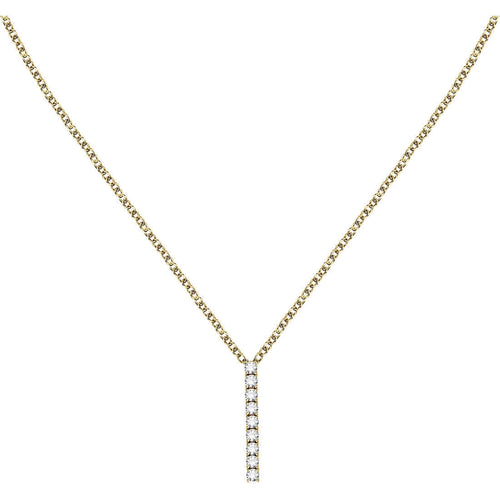 Collana MORELLATO donna Scintille cristalli rodiato / oro