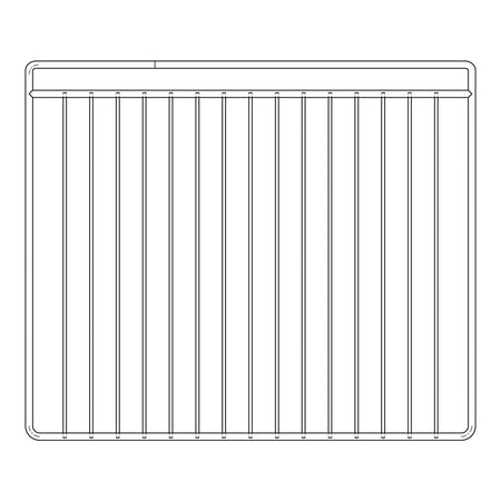Griglia grill 422,8x347x20.3mm Electrolux 8583546595023