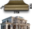€14,99pz-***-STOCK-***-Fregio-capitello-cimasa-per-esterno-in-xps-resinati-37x15x12cm-PDB12