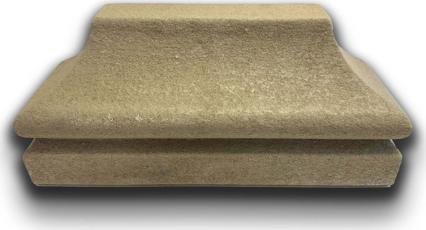 €14,99pz-***-STOCK-***-Fregio-capitello-cimasa-per-esterno-in-xps-resinati-37x15x12cm-PDB12