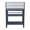 Modulo piano cucina da esterno Trinidad struttura in alluminio antracite 90 cm
