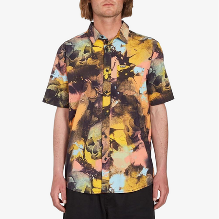 Camicia Volcom Skulli Dawn yellow