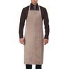 Grembiule Amsterdam Marrone Misto Lino Grembiule Pettorina Cameriere