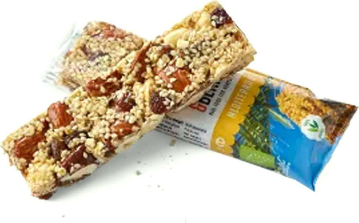 15 barrette mediterranea biologiche niente conservanti , niente aromi o coloranti, niente zucchero raffinato. con