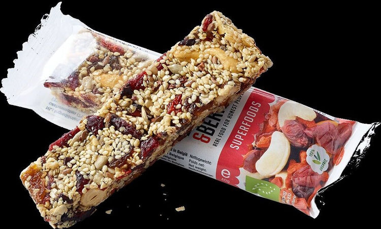 15 Barrette Superfood Biologiche Niente Conservanti, Niente Aromi O Coloranti, Niente Zucchero Raffinato.