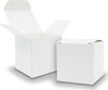 15-Bomboniera-Scatola-Bianco-Cubo-Carta-Lucida-Portaconfetti-Matrimoni-Battesimo