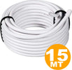 15 METRI CAVO PROLUNGA COASSIALE PER TV ANTENNA DIGITALE TERRESTRE 75 OHM Elettronica/Home Cinema TV e video/Accessori/Cavi/Cavi coassiali Trade Shop italia - Napoli, Commerciovirtuoso.it