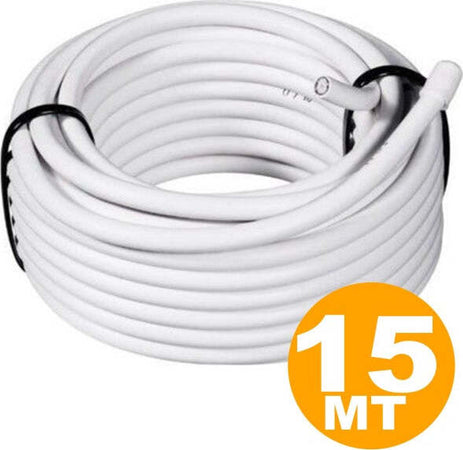 15 Metri Cavo Prolunga Coassiale Per Tv Antenna Digitale Terrestre 75 Ohm Elettronica/Home Cinema TV e video/Accessori/Cavi/Cavi coassiali Trade Shop italia - Napoli, Commerciovirtuoso.it