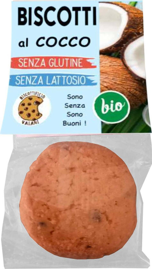 15 Pacchetti Di Biscotti Senza Glutine E Senza Lattosio (consegna gratuita ) Di 35g Al Cocco Biscottificio Artigianale Vaiani