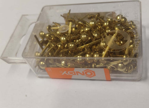 150-PEZZI---BULLETTE-A-DOPPIO-GAMBO-OTTONATE-5,5MM