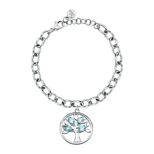 Bracciale MORELLATO donna Vita acciaio / pietre azzurre
