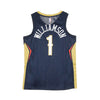NIKE NBA Canotta Basket Uomo Nba Swingman Jersey Icon Edition 2020 No 1 Zion Williamson Neopel College Navy/club Gold da uomo