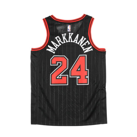 JORDAN NBA Canotta Basket Uomo Nba Swingman Jersey Statement Edition No 24 Lauri Markkanen Chibul Black da uomo