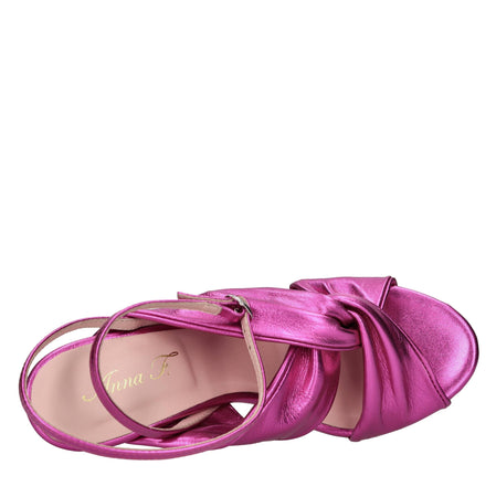 Anna F. Sandali Fucsia da donna