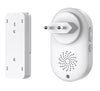 Kit Campanello Wireless fino a 180m con Pulsante IP56 Battery Free
