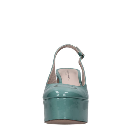 Roberto Festa Scarpe con Tacco Azzurro da donna