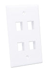 Placca Porta Frutti 4 Posti Mod.503 Bianco