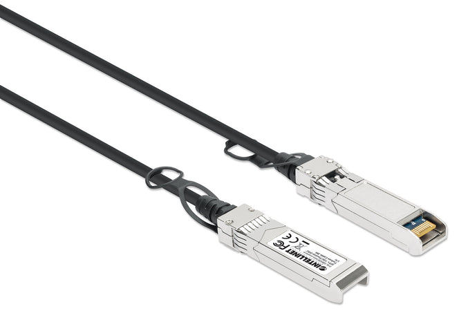 Cavo in Rame Twinax DAC Passivo con Connettori SFP+ 10Gb 3m Nero