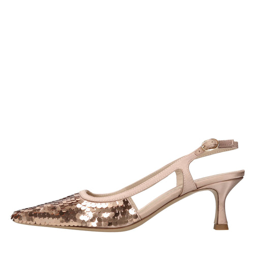 Roberto Festa Scarpe con Tacco Beige da donna
