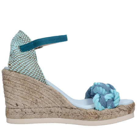 Fabi Scarpe con Tacco Azzurro da donna
