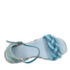 Fabi Scarpe con Tacco Azzurro da donna