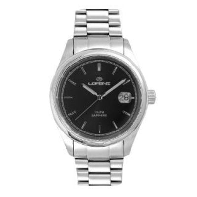 Orologio LORENZ donna Ginevra data acciaio / blu