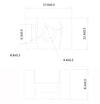 Base a Sella 17.6x12.9x8.3 mm per Fascette 100 Pz Beige