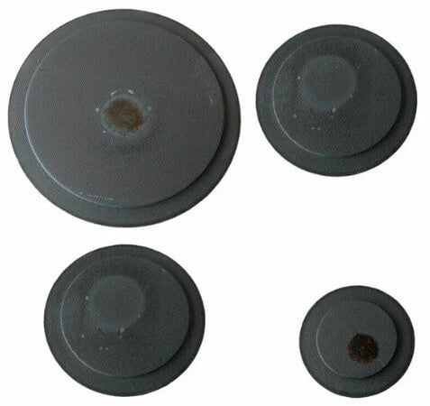 Kit completo spartifiamma e piattelli Indesit 4 fuochi cucina a gas Ariston SS0228