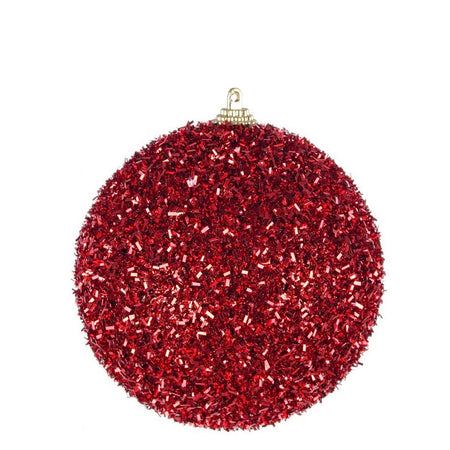 Palline per albero di natale colore rosso per decorazioni natalizie