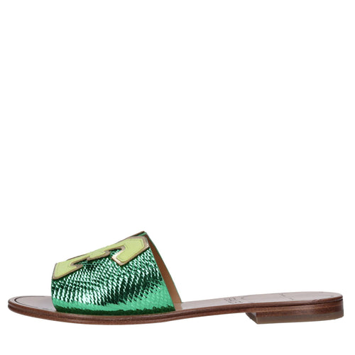 Fabi Sandali Verde da donna
