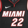 NIKE NBA Canotta Basket Uomo Nba Swingman Jersey Icon Edition 2020 No 22 Jimmy Butler Miahea Black/tough Red/sundial da uomo