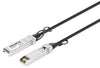 Cavo in Rame Twinax DAC Passivo con Connettori SFP+ 10Gb 3m Nero