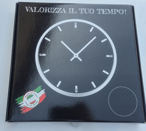 OROLOGIO DA PARETE DIAM. 30 EFFETTO MARMO REGALO FESTA DELLA MAMMA DELLA DONNA