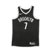 NIKE NBA Canotta Basket Uomo Nba Swingman Jersey Icon Edition 2020 No 7 Kevin Durant Bronet Black da uomo